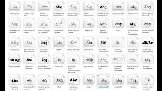 Как добавить новые шрифты на свой ПК. Устанавливаем шрифты на ПК.