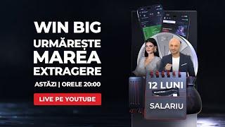 Marea Extragere Live WIN BIG - 300.000 lei Salarii și Vacanțe de 50.000 Lei