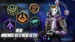 New MNEMOS  Vs 5 New Sets! - Shadow Fight 3