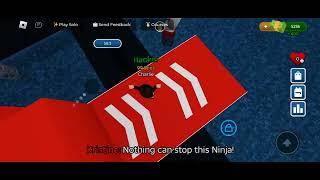 100 wins in Ninja Challenge Stage One! ROBLOX