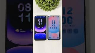 One UI 8 or One UI 7 Lock Screen Clock ? #oneui8 #oneui7 #oneui8update #oneui7update #samsung