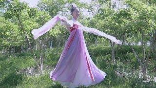 Making a Chinese Traditional Dress Hanfu 为闺蜜缝了一套汉服齐胸襦裙去拍照！