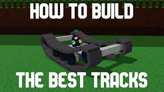 How to build the BEST tank tracks in Build A Boat