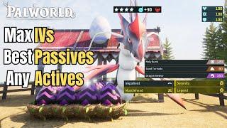 Palworld - How to Breed Max IVs, Best Passives, and any Active Skill