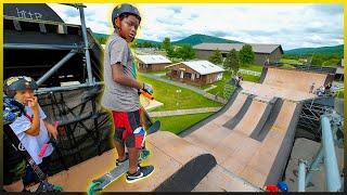 WOODWARD MEGA RAMP VS SCOOTER KIDS!