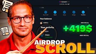 SCROLL Token Guide | How to Claim Crypto Airdrop | Scroll Airdrop Step by Step