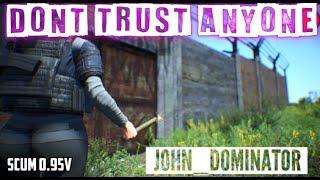 DONT TRUST ANYONE | A SHORT SCUM STORY | SCUM 0.95v