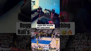 Reggie and his fam were hype after Pacers’ Game 1 win 