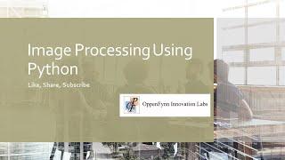 Image Processing in Python