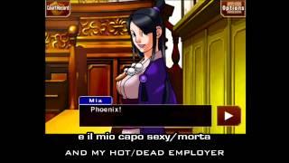 Phoenix Wright With Lyrics Sub Ita