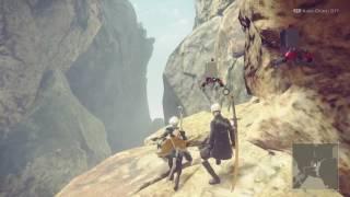 NieR:Automata - getting back onto ground level.