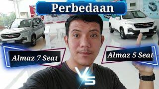 Perbedaan Wuling Almaz 5 Seater & Almaz 7 Seater