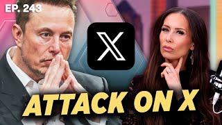 CYBERATTACK!? Elon Musk Suggests UKRAINE To Blame For X Outage | 3/10/25