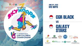 [3C 2025] CGR BLACK VS GALAXY STARS | U12 BOYS