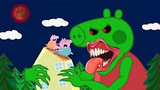 Peppa Zombie Apocalypse, Zombie Invasion at Pig City! ? | Peppa Pig Funny Peppa Animation