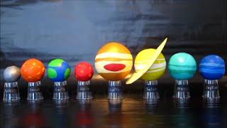 Planets In Our Solar System | DIY Science Project For Kids | Easy To Do Solar System Model