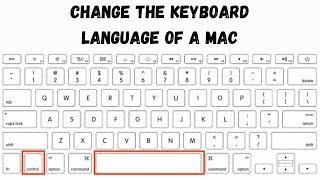 How to Change the Keyboard Language of a Mac - how to change keyboard language on mac os x