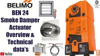 #belimo BEN 24 Smoke Damper Actuator / #hvac  / #actuator / Insight Control System