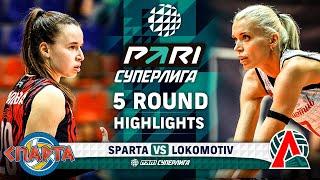 Sparta vs. Lokomotiv | HIGHLIGHTS | 5 Round | Pari SuperLeague 2025