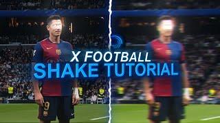 X football shake tutorial on alight motion (+Preset)