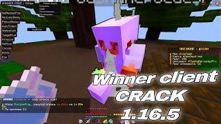 Winner client crack for 1.16.5  The best crack for minecraft  Лучший кряк для 1.16.5 на FUNTUME 