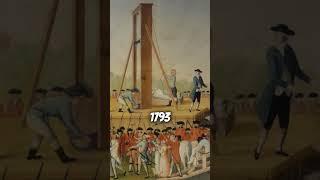 The Execution of Queen Marie Antoinette During the French Revolution #shorts