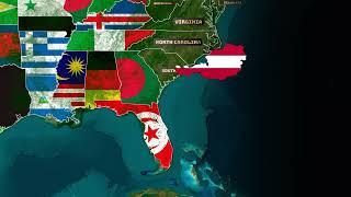 I Compared The Size Of US States To Countries