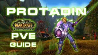 How to sucessfully start as PROTECTION Paladin in TBC // TBC Classic Protection Paladin PvE Guide