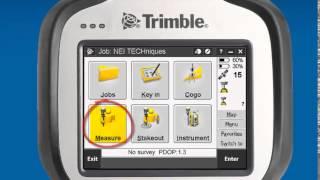 Trimble Access:  How to configure the base and rover with and external base radio