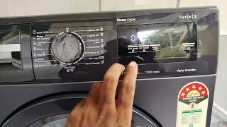 Bosch serie 2 Washing Machine child unlock