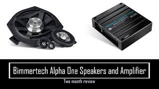 Bimmertech Alpha One speakers and Premium Amp review - Was it worth it??