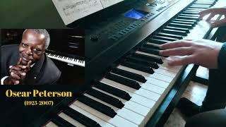 "Georgia On My Mind" -- RAY CHARLES -- by Oscar Peterson -- piano Salvatore Gaglio jazz piano