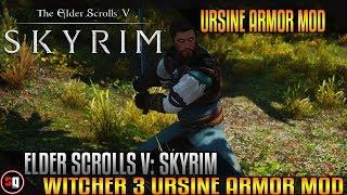 Skyrim - Witcher 3 Ursine Armor Mod