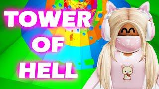 Tower of Hell Race to the Top with Fun Family Gaming Ava Isla and Olivia | Roblox Gameplay Video