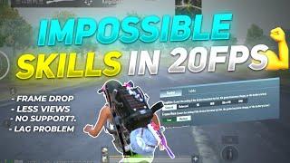 SO HIGH - IMPOSSIBLE SKILLS IN 20FPS || LOW END DEVICE MONTAGE OnePlus,REDMI NOT3 || @BowserOp