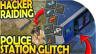 AMAZING HACKER RAID - *CLUTCH* POLICE STATION GLITCH - Last Day On Earth Survival Update 1.9.6