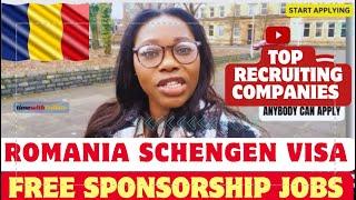 ROMANIA  SCHENGEN VISA  IN 14 DAYS/ FREE SPONSORSHIP JOBS - skilled & unskilled can apply