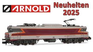 Arnold Modellbahn Neuheiten 2025 | Spur N und TT