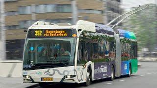 Solaris trolleybussen in Arnhem (Solaris Trollino 18 Metrostyle, Hermes/Breng) | Stadsbus