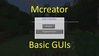 [Mcreator] How to Make Basic GUIs ep 9