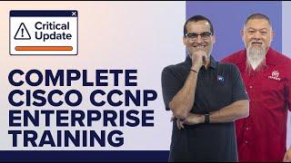 Complete Cisco CCNP Enterprise certification training with ITProTV (CCNP, ENCOR, ENARSI, ENSLD)