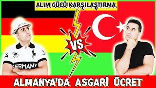 ALMANYA'DA ASGARİ ÜCRET 2021 | TÜRKİYE VS ALMANYA ALIM GÜCÜ
