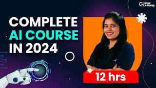 All in One Artificial Intelligence (AI) Full Course 2024 | AI Tutorial for Beginners