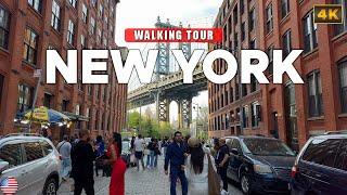 Brooklyn, NEW YORK - Relaxing Sunset Walk Dumbo/Brooklyn Heights, Iconic Photo Spot NYC