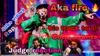 Aka fire - Ko xa ma vanda katra || Headshot performance || rapstar nepal #rapstar #akafire