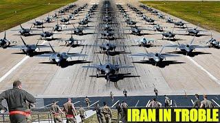 First Wave!! Rapid Deployment of Dozens US Air Force Fighter Jet toward the Middle East SHOCKED IRAN