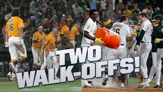 Athletics' Nick Kurtz smashes TWO walk-off homers in the SAME WEEK