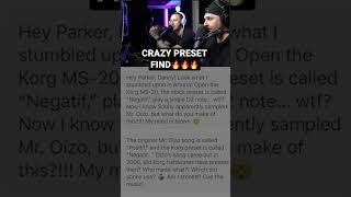 This is the CRAZIEST preset find in recent years… #skrillex #edm #musicproducer