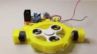 DIY brushless motor (fidget spinner)