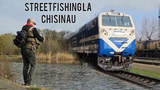  Am PLECAT cu TRENUL la pescuit în R. Moldova - Streetfishing în PARCURILE din Chișinău